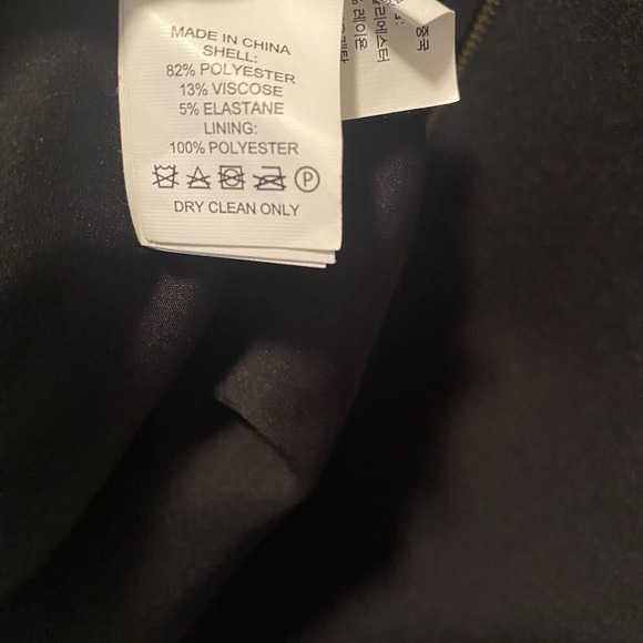 Kate Spade Dress Womens 2 Black Cocktail Sleeveless‎ Sheath Gold Zip Back Career - Picture 8 of 9